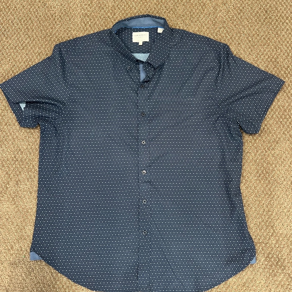 Slim Fit 4-Way Stretch Performance Button-Down